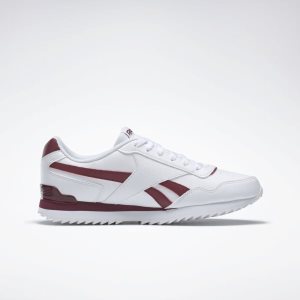 Reebok ROYAL GLIDE Turnschuhe Damen - Weiß/Bordeaux - DE 492-SKG